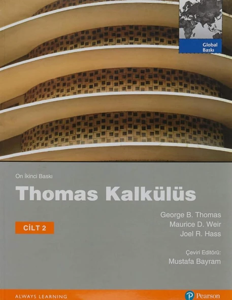 Thomas Kalkülüs 12. Baskı Cilt 2 ürün görseli 1