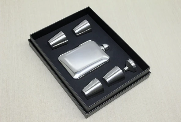 4 Shot Bardaklı Matara Seti Alk3907 ürün görseli 1