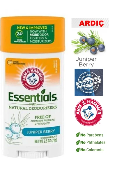 Hammer Essentials Juniper Berry(Ardıç)Deodorant Stick 71 gr(İthal) - Resim 2