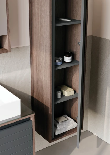 Orka Prato 120 cm Navaro Banyo Dolabı Takımı ve Boy Dolabı - Resim 3