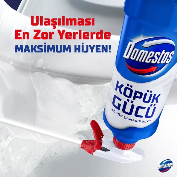 Köpük Gücü Köpük Çamaşır Suyu Beyaz Sabun 450 ml x3 - 3