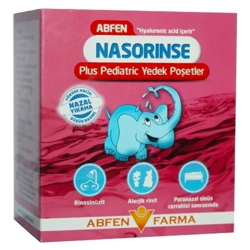 Abfen Nasorinse Plus Pediatrik Yedek 50 Adet ürün görseli