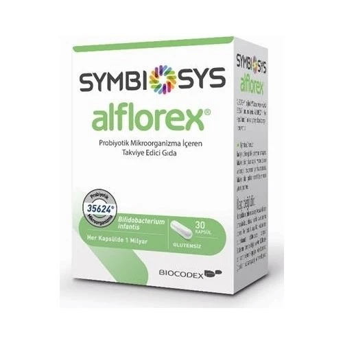 Symbiosis Alflorex Probiyotik 30 Kapsül ürün görseli