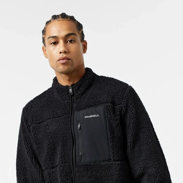 MERRELL Jer Erkek Siyah Polar Ceket M25JERM-3U6 - Resim 3
