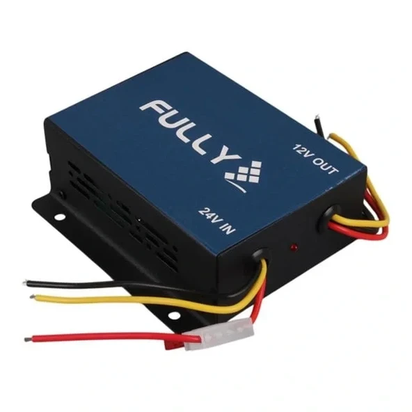 Fully 2412 24v/12v Dc-dc 30 Amper Oto Akü Voltaj Konvertör Oto-kamyon-tır Uyumlu