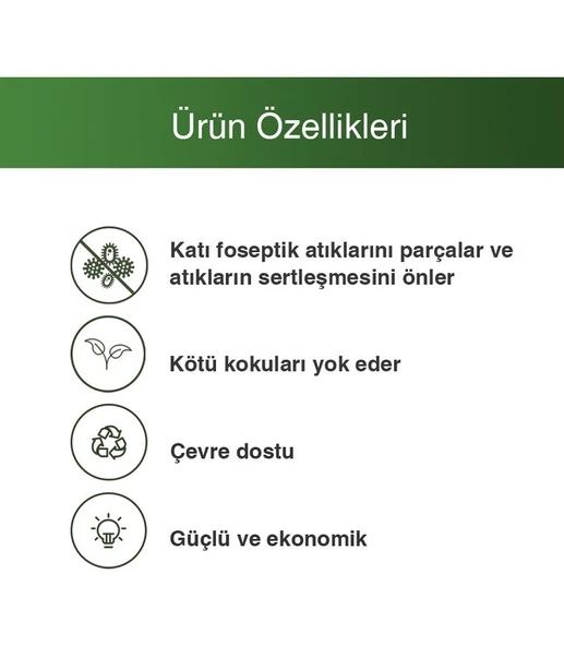 BioWave Global Water Solutions Biowave Foseptik Tanklar Koku ve Atık Giderici - 10 Lt - Resim 4