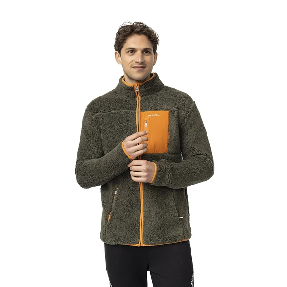 Merrell Jer Erkek Yeşil Ceket - Yeşil M25JERM-680 - Resim 2