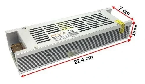 12v 20a Metal Kasa Slim Adaptör