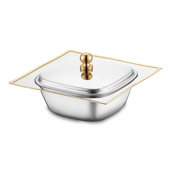 Jumbo Arezzo Gold 40 Parça Çelik Çay Seti - Resim 8