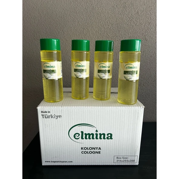 Kolonya 400 ml Limon 4'lü - 1