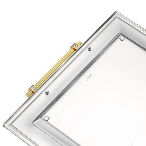 Jumbo Arezzo Gold 40 Parça Çelik Çay Seti - Resim 12