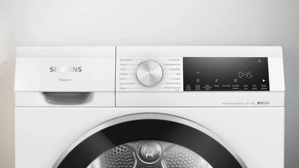 Siemens WQ44G2C1TR iQ500 Isı Pompalı Kurutma Makinesi 9 kg - 2