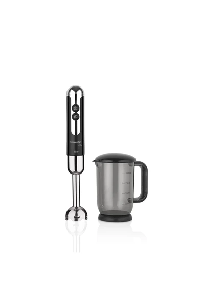 KORKMAZ Mia Duo Siyah Krom Blender Set A446-10 ürün görseli