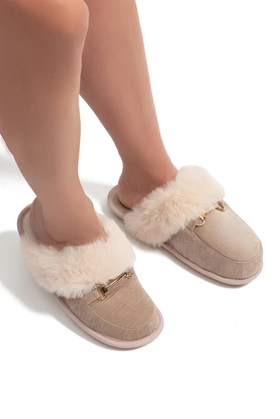 TWIGY TW MAYA BEJ KADIN EV TERLİK 37/41 - Resim 3