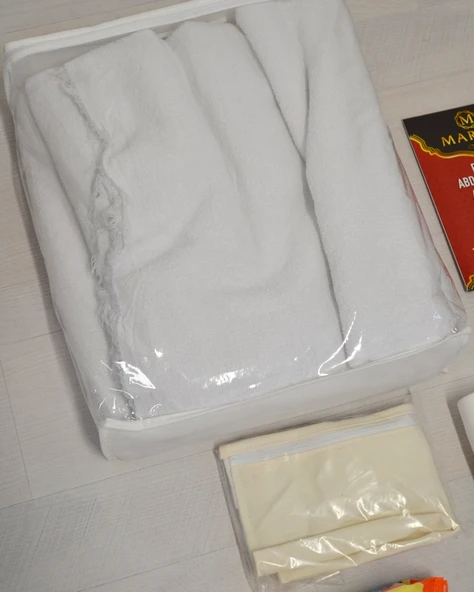 Aile Boyu İhram Seti – Çocuklu Aileler İçin Uygun | 2 Kişilik + Güven Çemberli Umre Seti - Resim 4