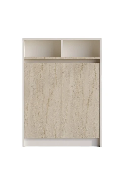 Decormet Bracked Çok Fonksiyonlu Masa Travertine - Resim 3