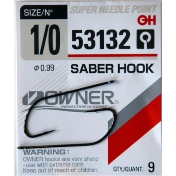 Owner 53132 Delikli Lüfer Iğnesi  2 No