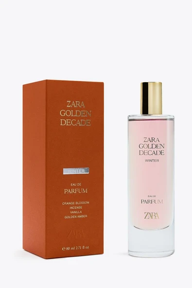 ZARA GOLDEN DECADE WINTER EDP 80ML (2,71 FL. OZ). - Resim 4