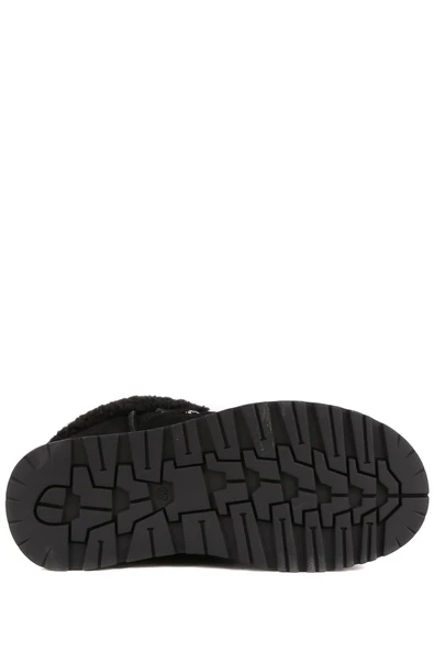 Stato - Siyah Hakiki Süet Deri Kadın Bot - Resim 6