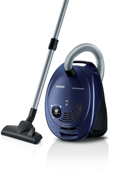Siemens Toz torbalı Süpürge SynchroPower Mavi VS06B1110 - 1