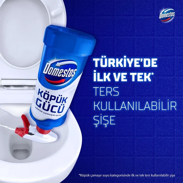 Köpük Gücü Köpük Çamaşır Suyu Beyaz Sabun 450 ml x3 - 4