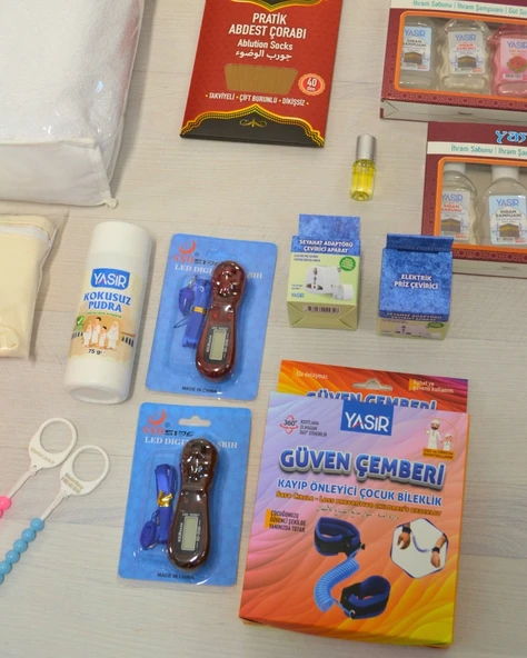 Aile Boyu İhram Seti – Çocuklu Aileler İçin Uygun | 2 Kişilik + Güven Çemberli Umre Seti - Resim 2