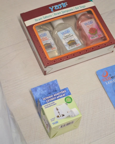 Erkek İhram Seti – Cepli Kemerli, Esanslı, Zikirmatikli, Full Hac Umre Seti - Resim 5