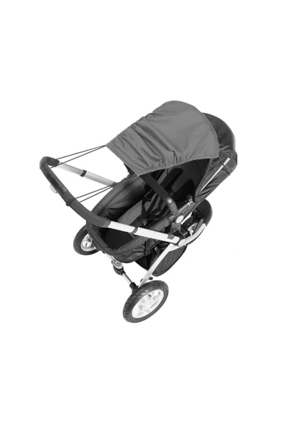 YILDIZ Sizenelazım Bebek Arabası Gölgeliği Antrasit Gri Waterproof Kumaş 50x70x30 Cm ürün görseli