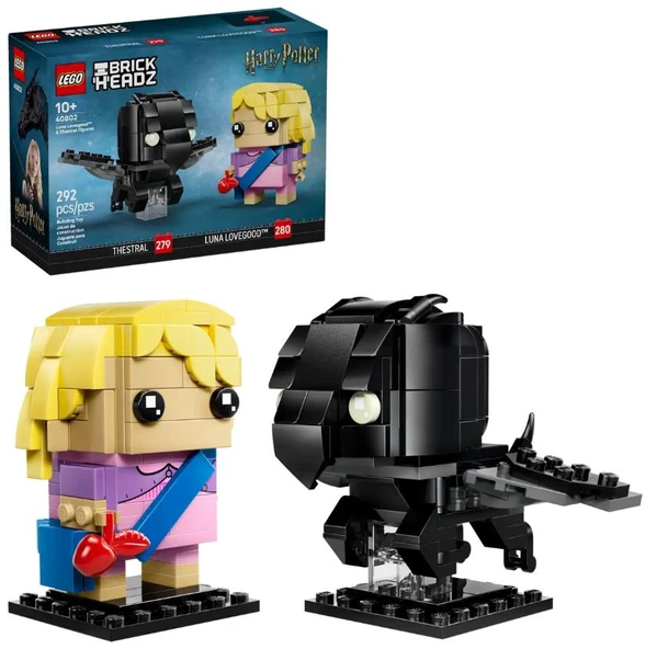 Lego Brickheadz Harry Potter Luna Lovegood & Thestral Figures 40802 ürün görseli
