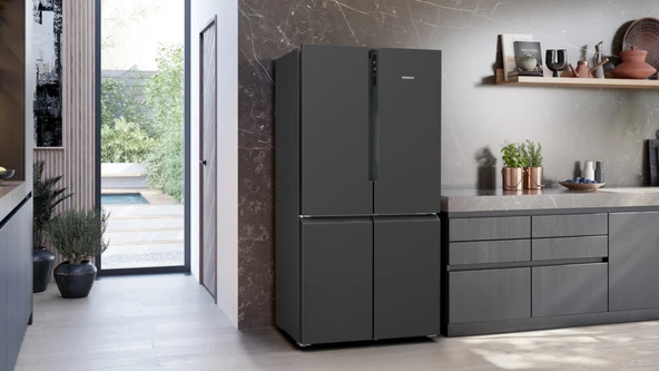 Siemens KF96NAXEA iQ500 multi door 183 x 90.5 cm Koyu Çelik - 3