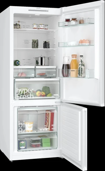 Siemens KG55NVWE0N iQ300 Alttan Donduruculu Buzdolabı - 3