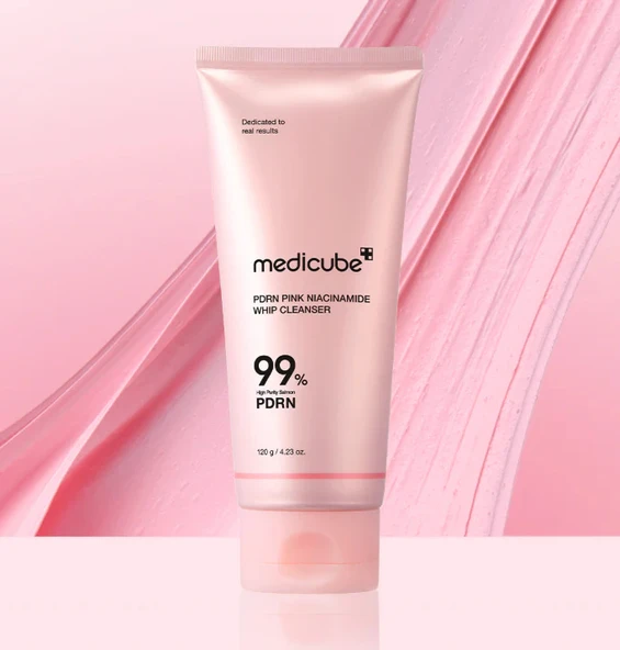 medicube - PDRN Pink Niacinamide Whip Cleanser - 1