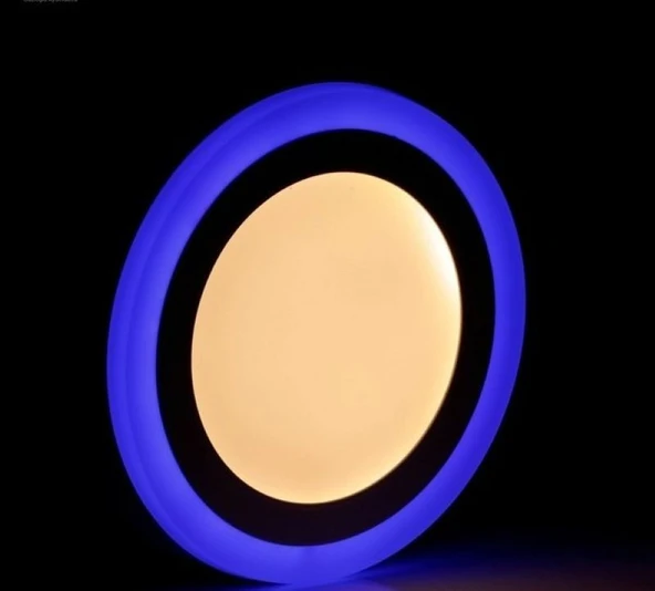 YCL YSM-1406B 6W ÜÇ FONKSİYONLU SIVA ÜSTÜ SPOT(BEYAZ 6W-MAVİ 2W) - Resim 3