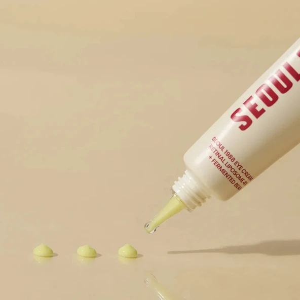 KSECRET - SEOUL 1988 Eye Cream : Retinal Liposome 4% + Fermented Bean - Resim 3