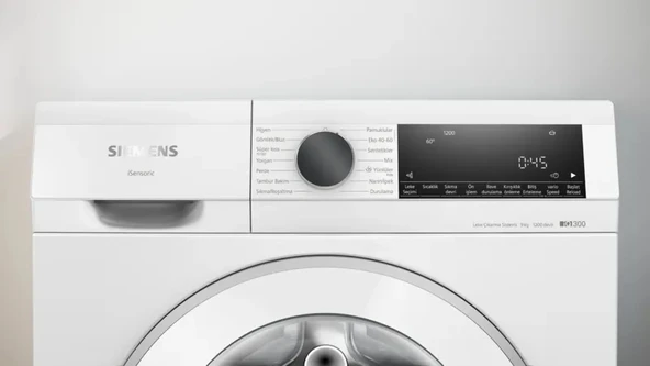 Siemens WG42A2X3TR iQ300 Çamaşır Makinesi 9 kg maks. 1200 dev./dak. - 2