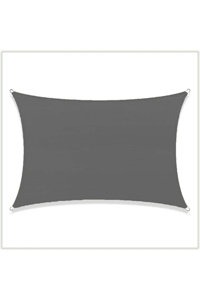 Yıldızhome Waterproof Gölgelik Oxford Kumaş Antrasit Gri 300 D m² 200 Gram 3x2mt - Resim 2