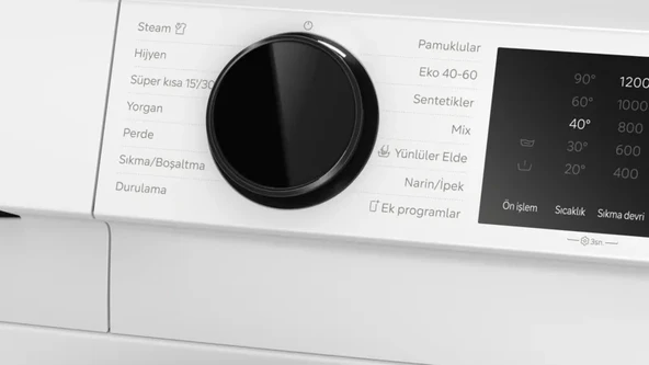 Siemens WG42K2Z0TR iQ500 Çamaşır Makinesi 9 kg maks. 1200 dev./dak. - 3