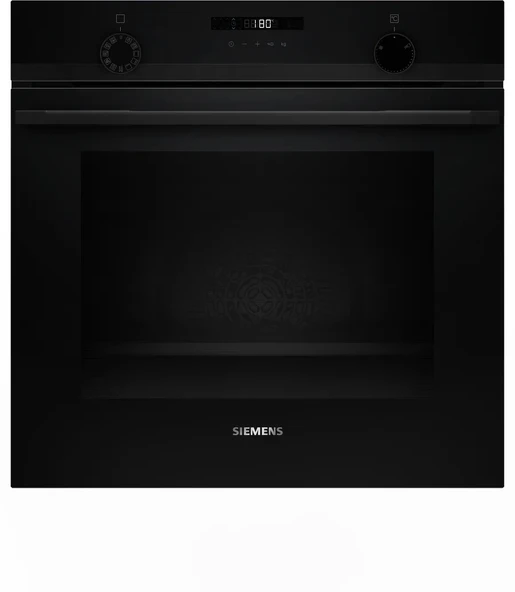 Siemens HU736AEA0T iQ300 Buhar Destekli Ankastre Fırın 60 x 60 cm Siyah - 1