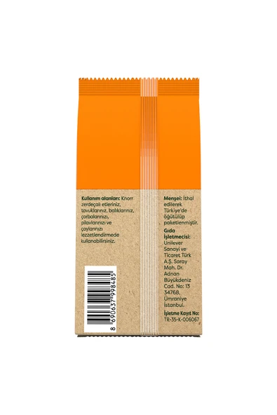 Knorr Baharat Serisi Toz Zerdeçal 60 gr X 4 Adet - Resim 7