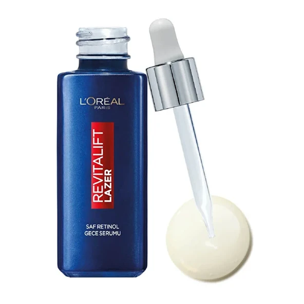 Loreal Paris Revitalift Lazer %0.2 Saf Retinol Gece Serumu 30 ml - Resim 2