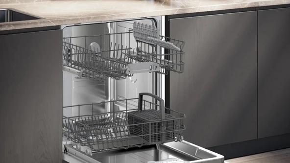 Siemens SN53IW50KT iQ300 Yarı Ankastre Bulaşık Makinesi 60 cm Beyaz - 4