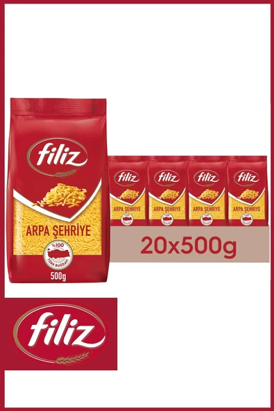 Filiz Arpa Şehriye 500 gr X 20 Adet ürün görseli