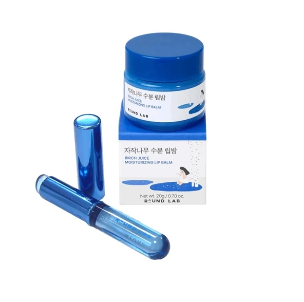 ROUND LAB - Birch Juice Moisturizing Lip Balm Set - Resim 2