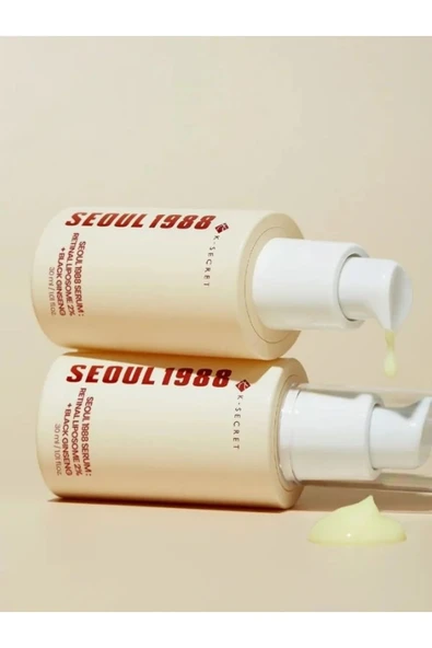KSECRET - SEOUL 1988 Serum : Retinal Liposome 2% + Black Ginseng - Resim 2