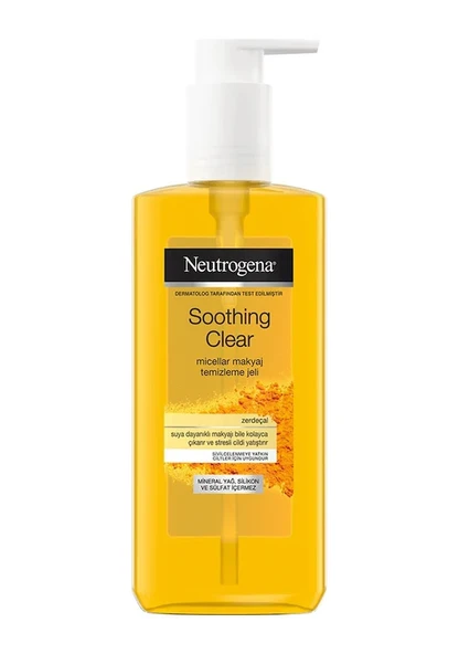 Neutrogena Clear & Soothing Micellar 200 ml Makyaj Temizleme Jeli ürün görseli