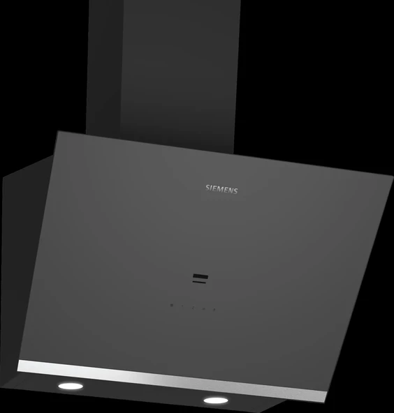 Siemens LC67KPJ70T iQ500 Duvar Tipi Davlumbaz 60 cm Clear glass grey printed - 1