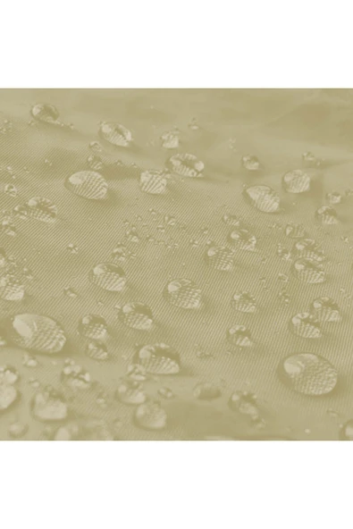 sizenelazım Su Geçirmez Bej Üçgen Gölgelik 3 X 3 X 4.25 190gr Oxford Kumaş - Resim 5