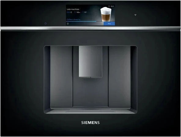 Siemens CT718L1B0 iQ700 Ankastre Tam Otomatik Kahve Makinesi Siyah - 1