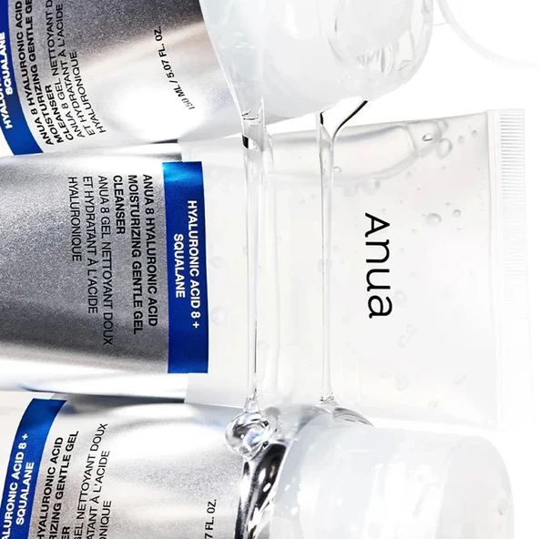 Anua - 8 Hyaluronic Acid Moisturizing Gentle Gel Cleanser - 2