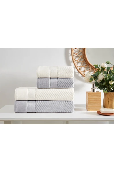 ÖZDİLEK BRİGHT BEST SET GRİ-KREM - 2